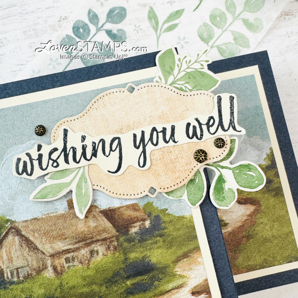 Ep 624: Fantastic Scenery Cards with Beautiful Gallery and Stampin’ Up!®'s Greenery Lane Washi Tape