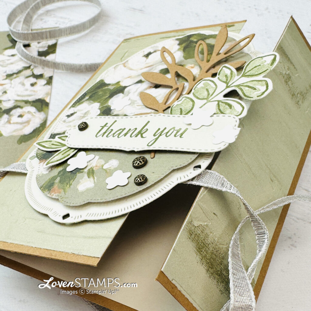 Ep 625: Layered Florals and Leather Blossoms with Beautiful Gallery + Stampin’ Up!®'s Greenery Lane