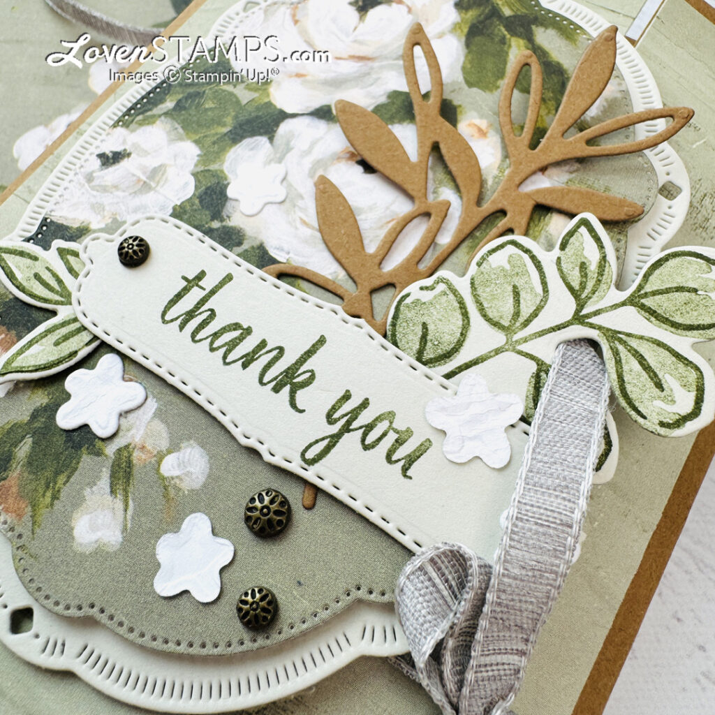 Ep 625: Layered Florals and Leather Blossoms with Beautiful Gallery + Stampin’ Up!®'s Greenery Lane