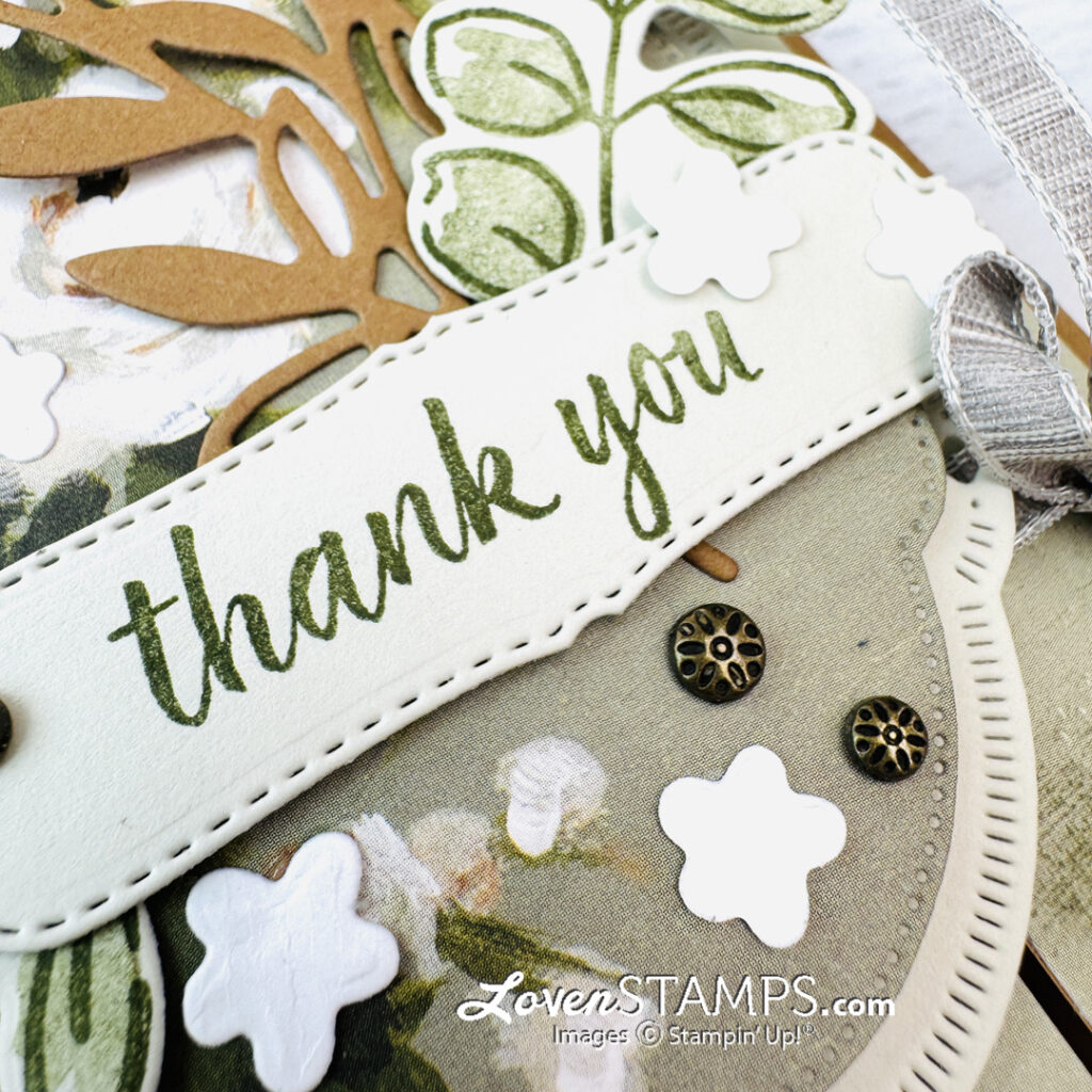 Ep 625: Layered Florals and Leather Blossoms with Beautiful Gallery + Stampin’ Up!®'s Greenery Lane