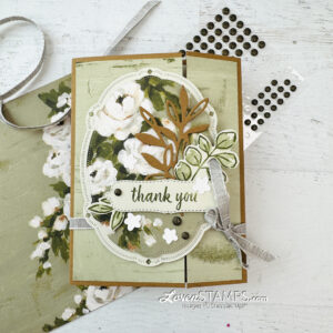 Ep 625: Layered Florals and Leather Blossoms with Beautiful Gallery + Stampin’ Up!®'s Greenery Lane