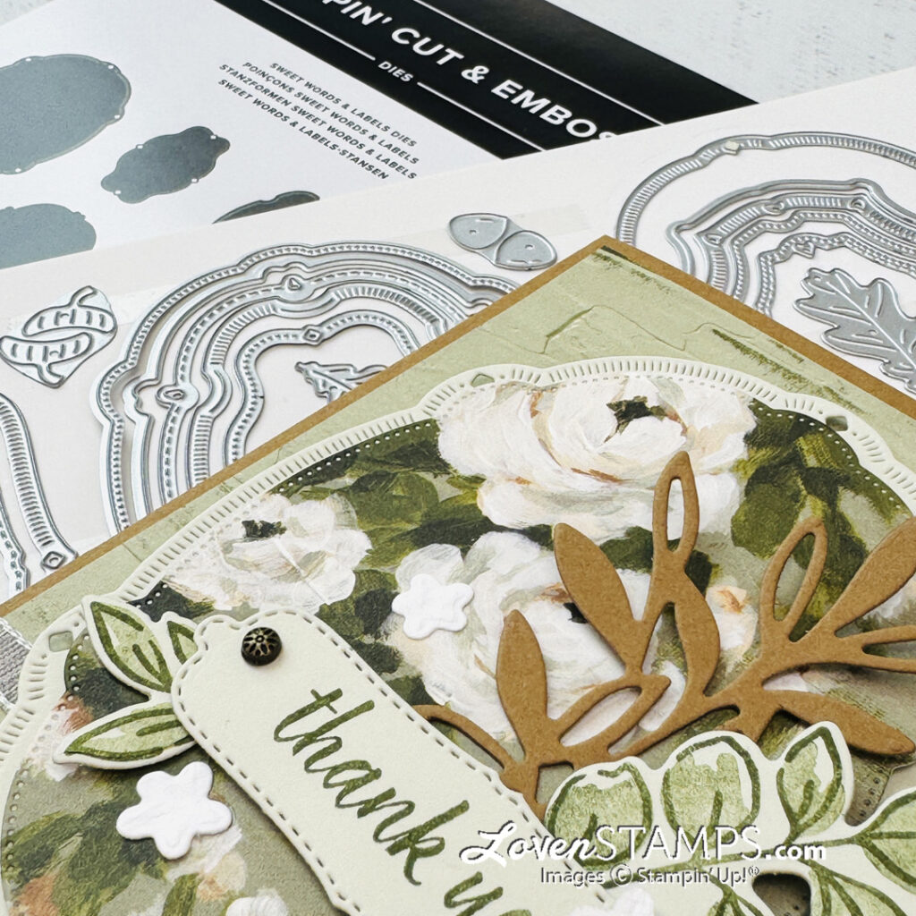 Ep 625: Layered Florals and Leather Blossoms with Beautiful Gallery + Stampin’ Up!®'s Greenery Lane