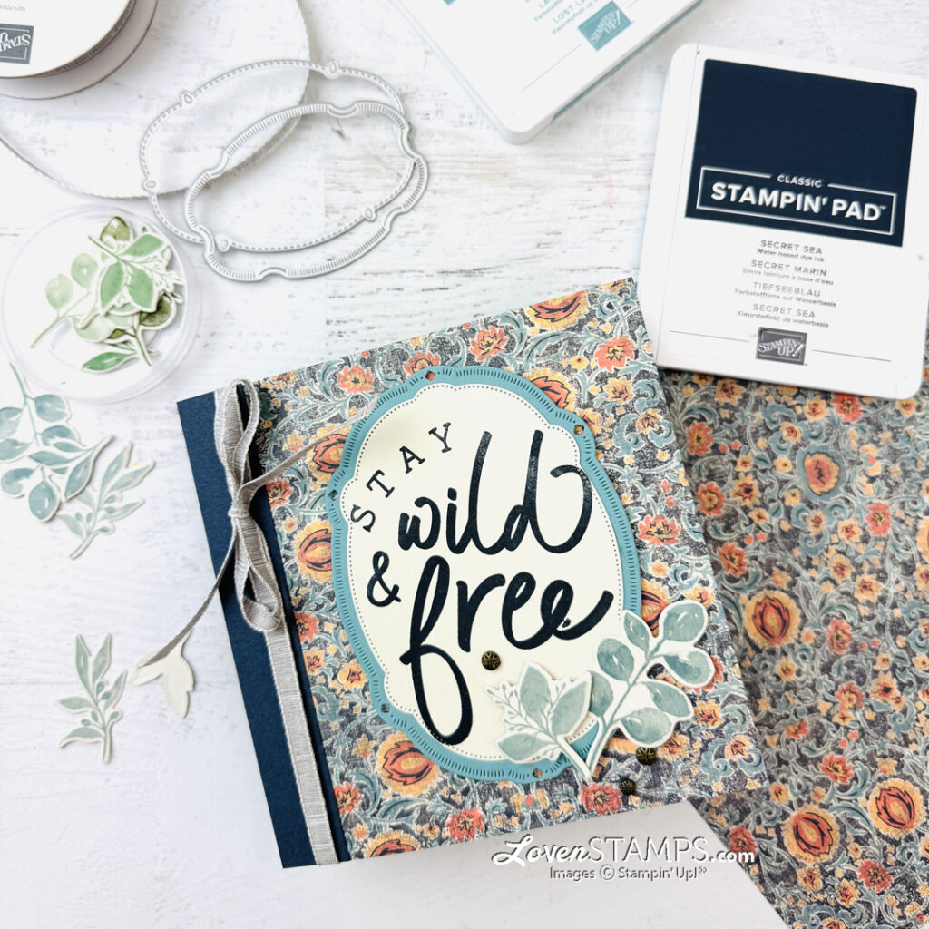 Ep 629: DIY Simple Gifts Folding Album, Tips for Photo Printing + Stampin’ Up!® Greenery Lane Bundle
