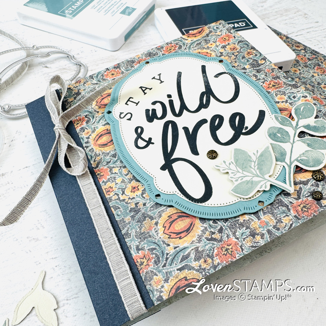 Ep 629: DIY Simple Gifts Folding Album, Tips for Photo Printing + Stampin’ Up!® Greenery Lane Bundle