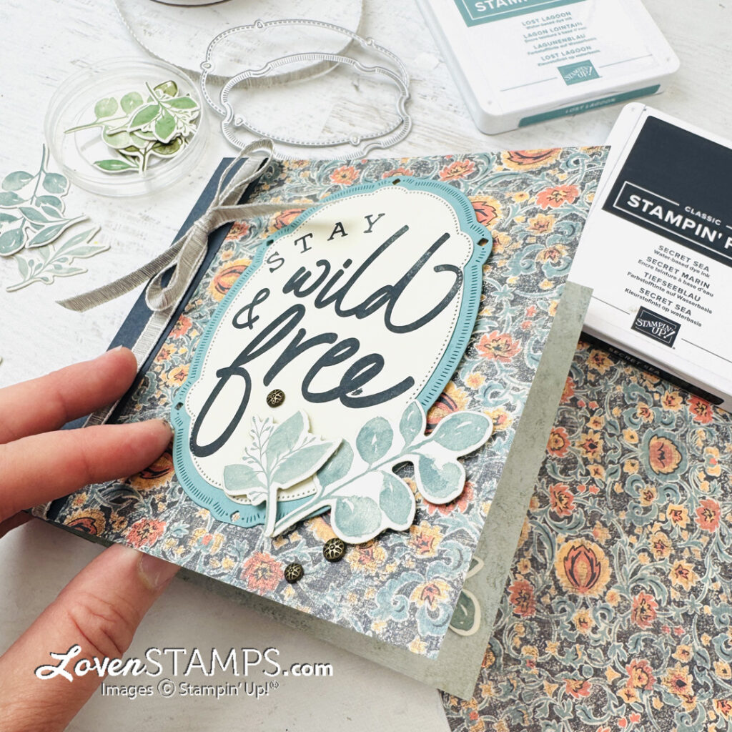 Ep 629: DIY Simple Gifts Folding Album, Tips for Photo Printing + Stampin’ Up!® Greenery Lane Bundle