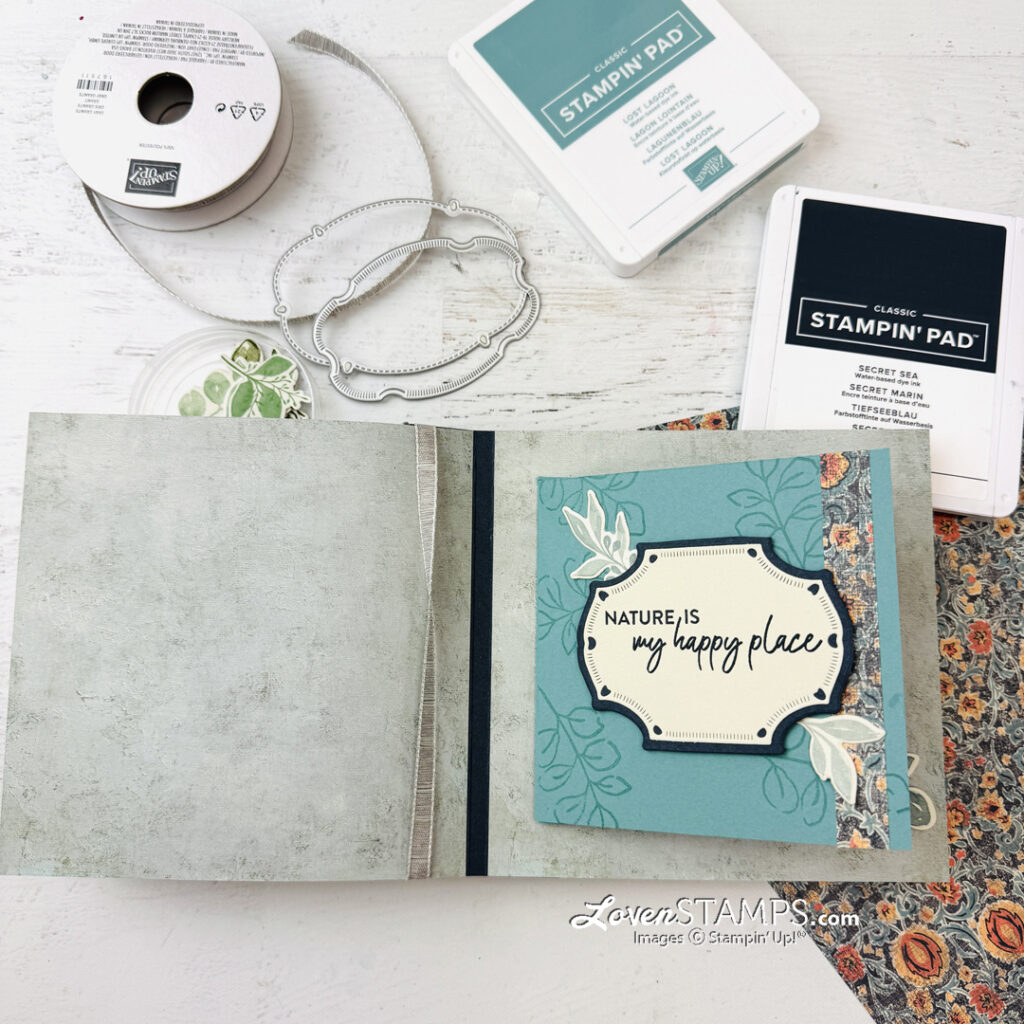 Ep 629: DIY Simple Gifts Folding Album, Tips for Photo Printing + Stampin’ Up!® Greenery Lane Bundle