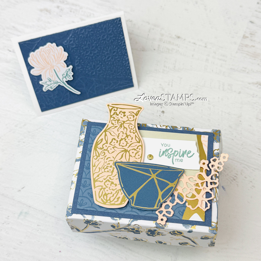 Ep 627: DIY Trinket Box for Gift Cards+ with Stampin’ Up!®'s Last Chance Kintsugi Inspirations Suite