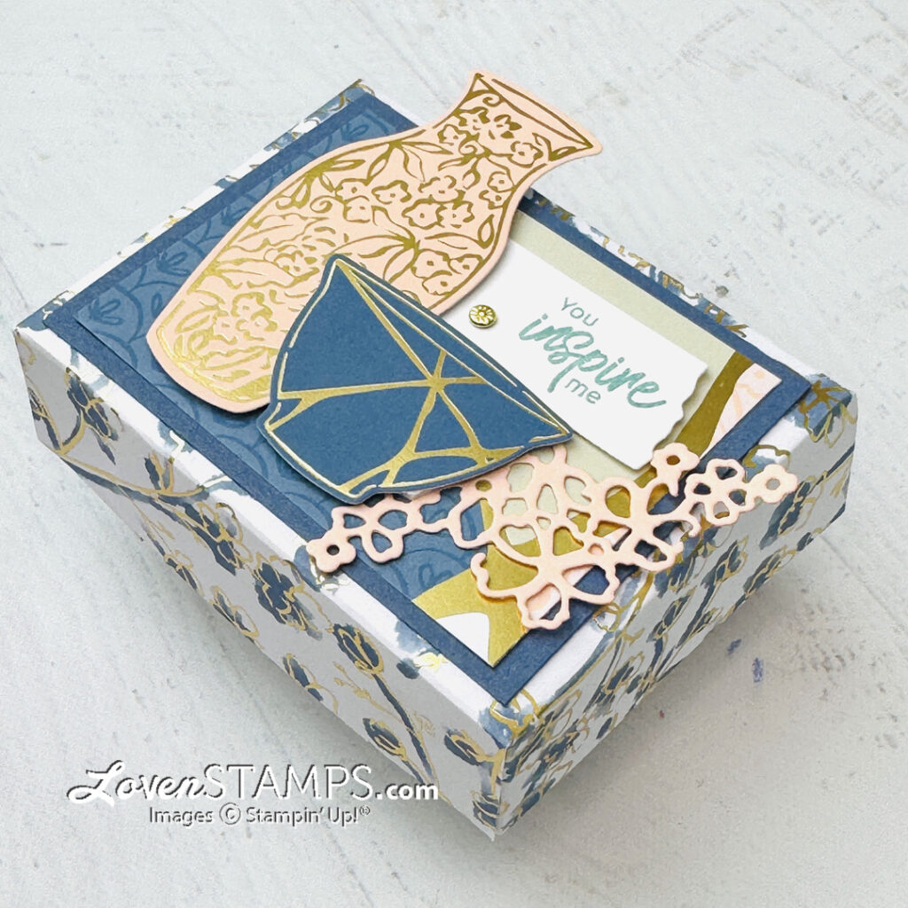 Ep 627: DIY Trinket Box for Gift Cards+ with Stampin’ Up!®'s Last Chance Kintsugi Inspirations Suite