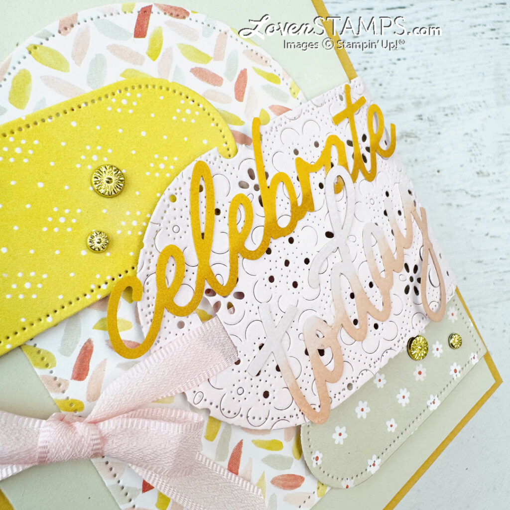 Ep 632: Blending Brush Ombre and Eyelet Blooms - Fun Folds with Stampin’ Up!®'s Everyday Arches Dies